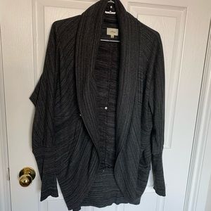 Wilfred Diderot Cardigan - Dark Heather Grey